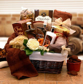 gift for her, spa gift basket, pamper gift basket, spa basket